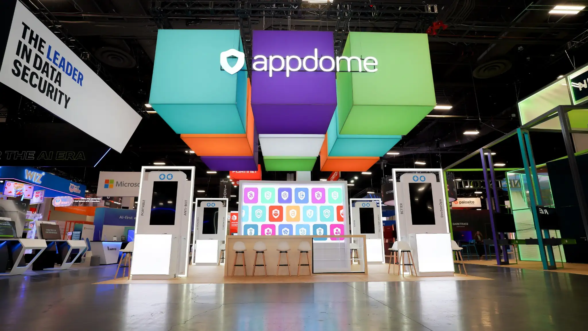 Appdome mobile technology exhibit
