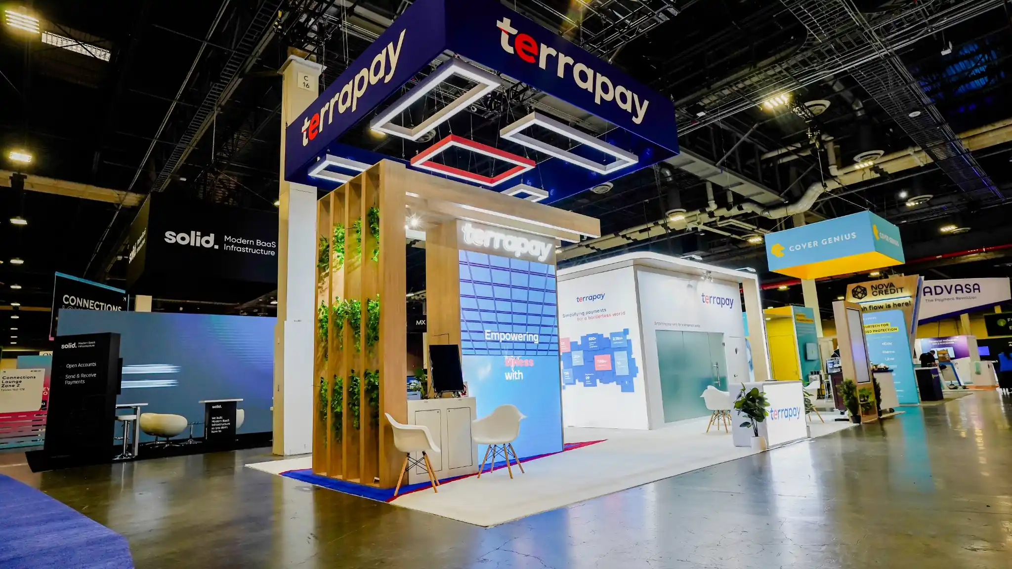 TerraPay technology booth