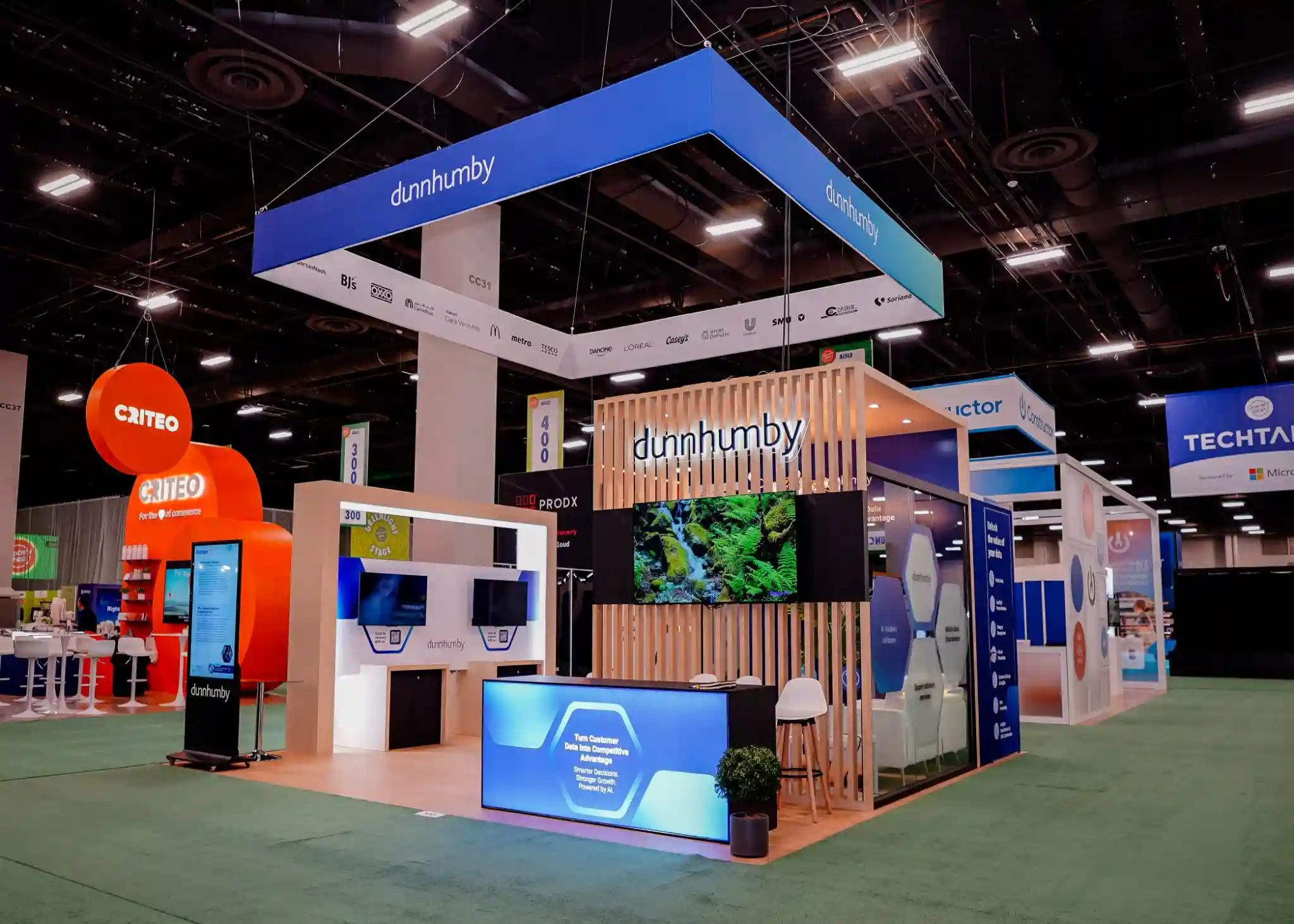 dunnhumby data analytics booth